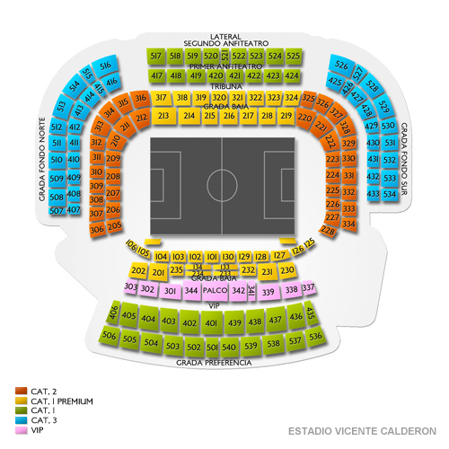 atletico madrid seating plan